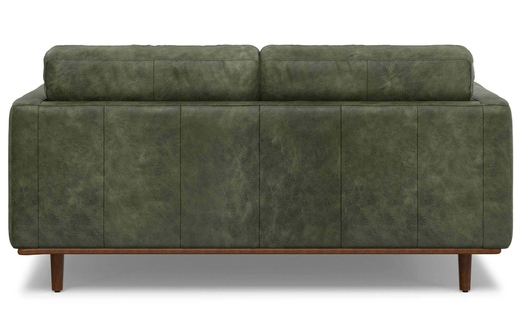 Morrison 72 inch Sofa in Genuine Leather