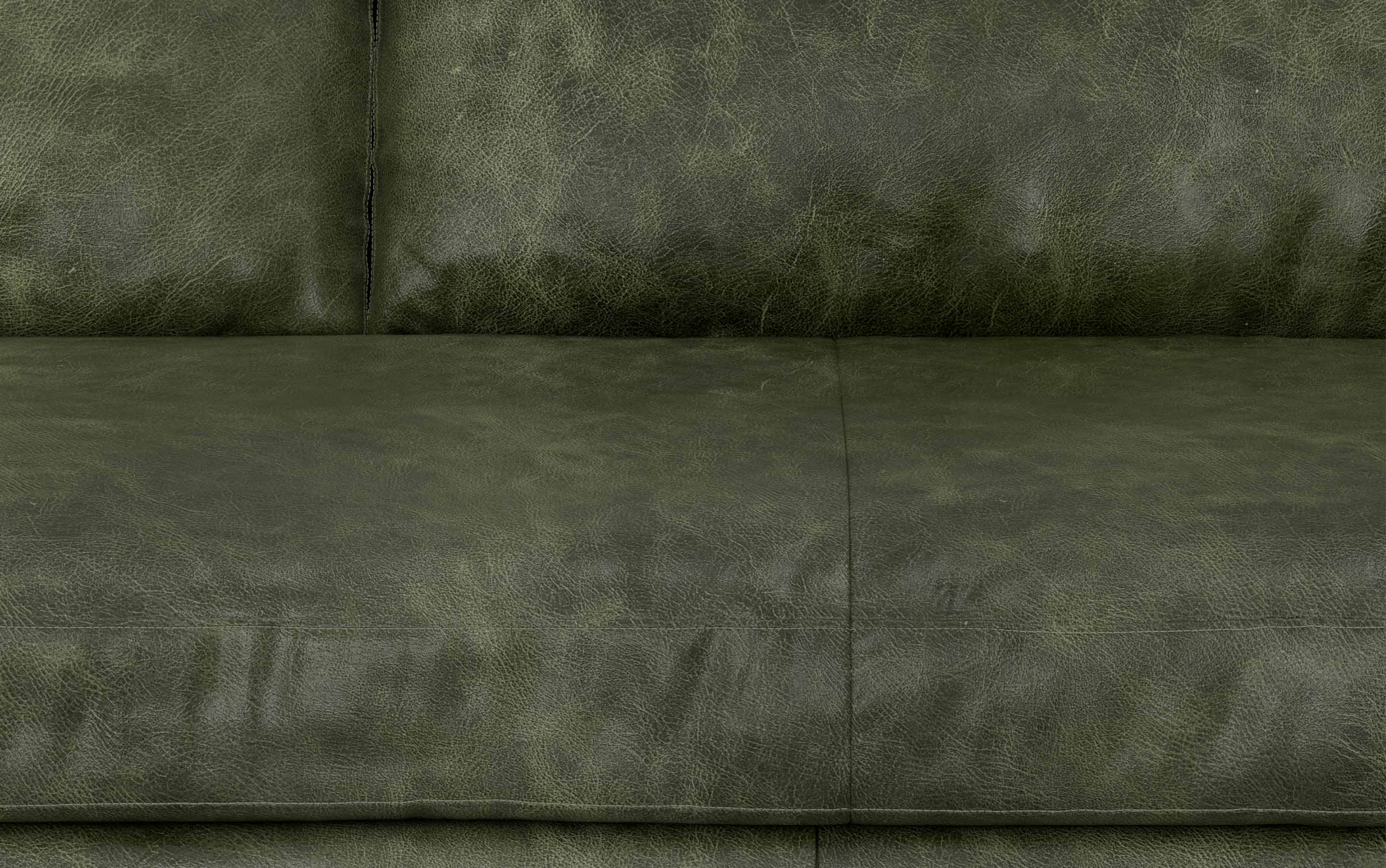 Morrison 72 inch Sofa in Genuine Leather
