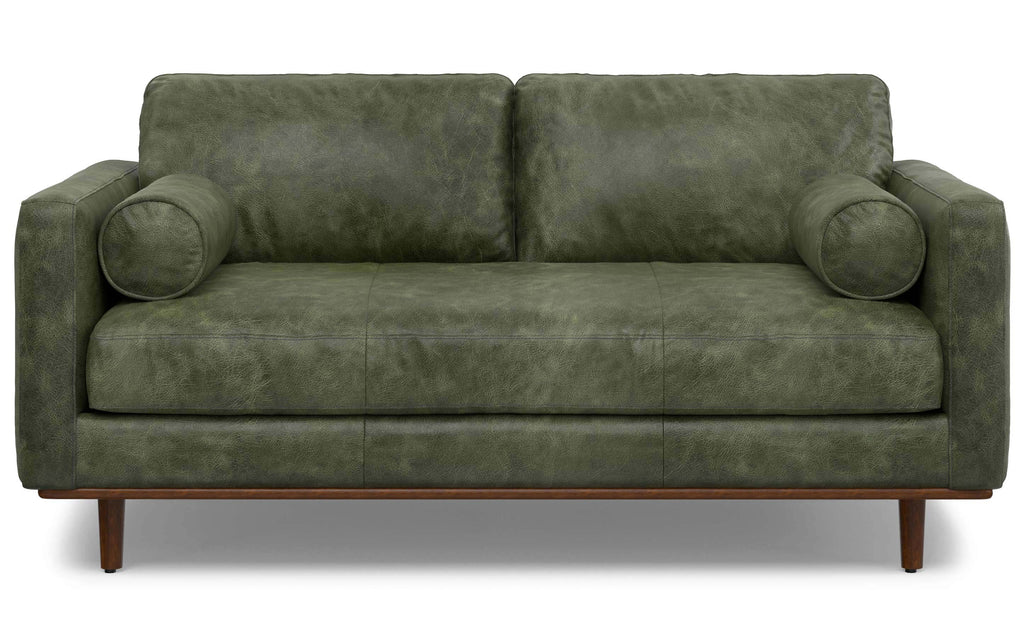 Morrison 72 inch Sofa in Genuine Leather