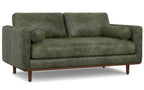 Morrison 72 inch Sofa in Genuine Leather