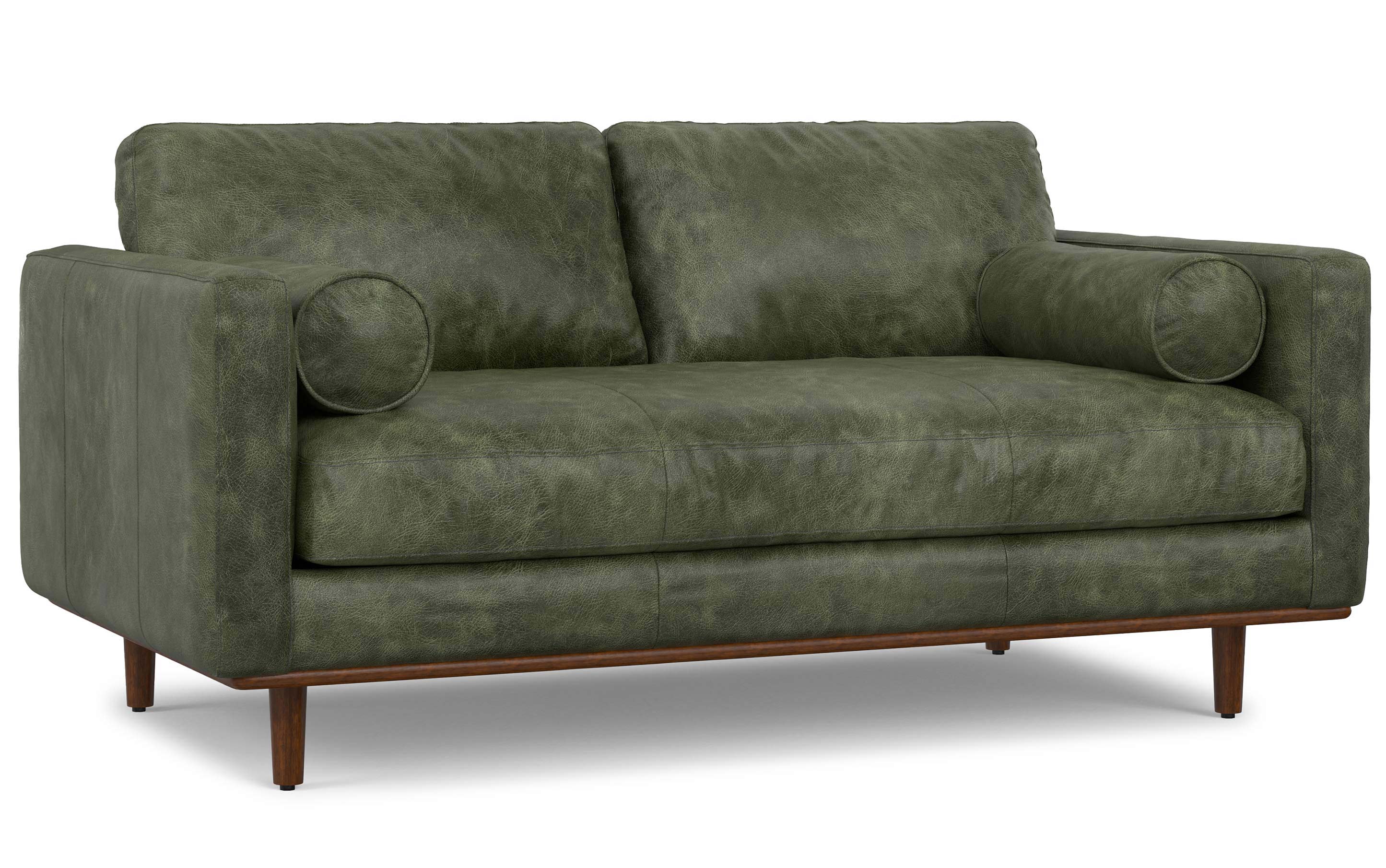 Morrison 72 inch Sofa in Genuine Leather