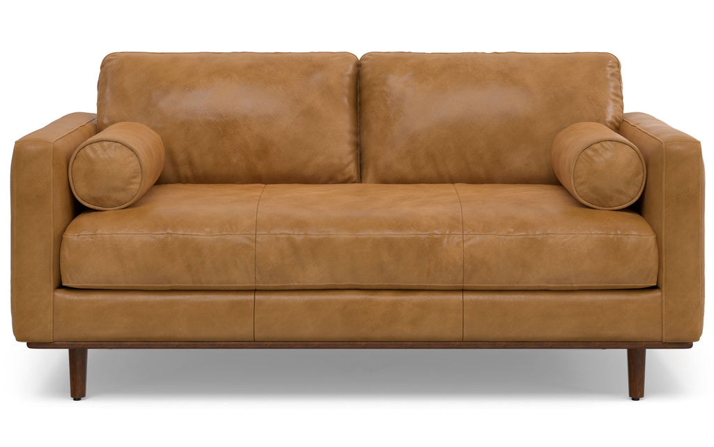 Morrison 72 inch Sofa in Genuine Leather