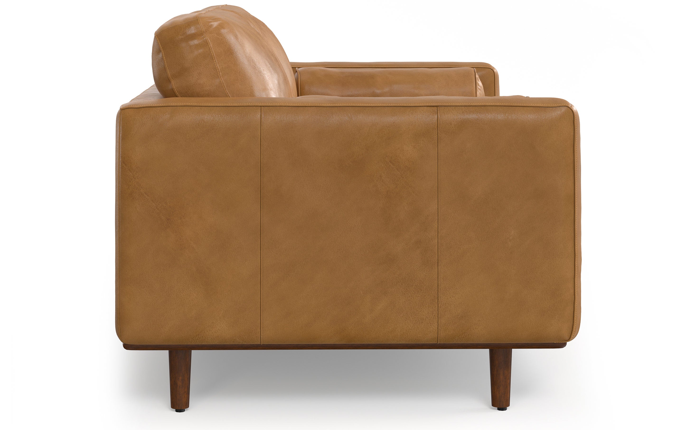 Morrison 72 inch Sofa in Genuine Leather