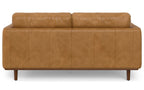 Morrison 72 inch Sofa in Genuine Leather