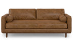 Morrison 89 inch Sofa in Genuine Leather