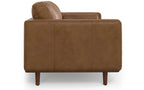 Morrison 89 inch Sofa in Genuine Leather
