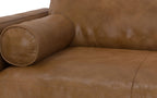 Morrison 89 inch Sofa in Genuine Leather