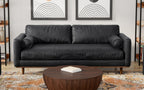 Morrison 89 inch Sofa in Genuine Leather