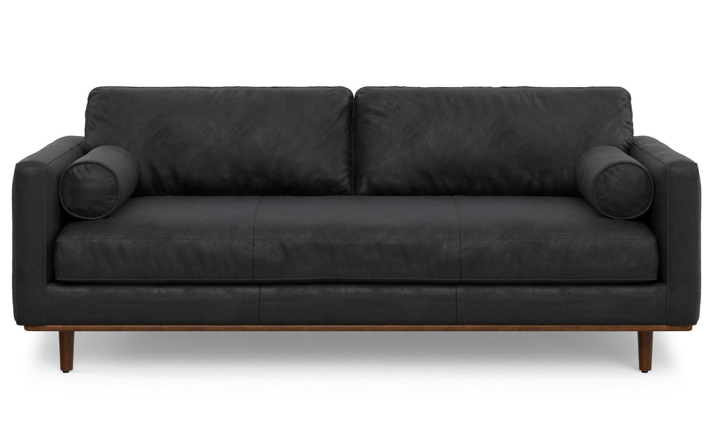 Morrison 89 inch Sofa in Genuine Leather