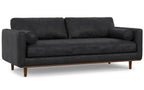 Morrison 89 inch Sofa in Genuine Leather
