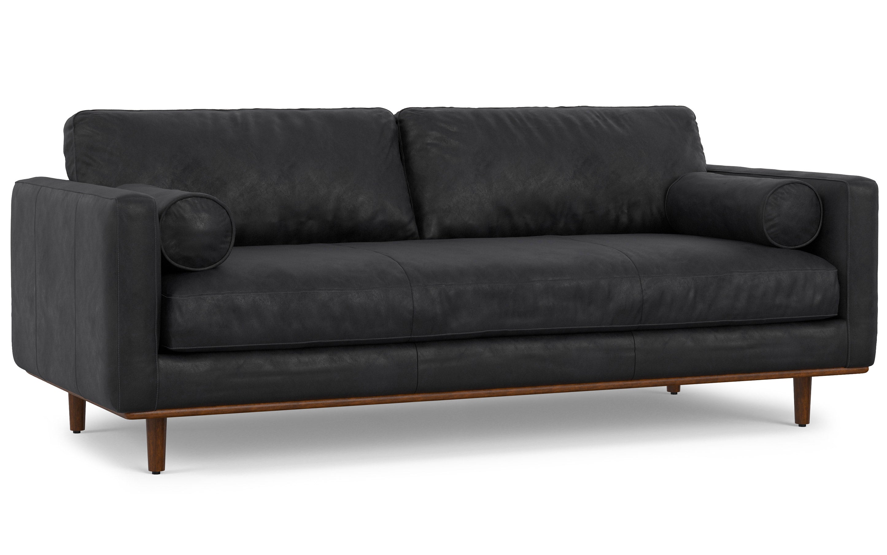 Morrison 89 inch Sofa in Genuine Leather