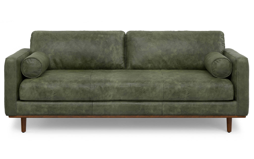 Morrison 89 inch Sofa in Genuine Leather