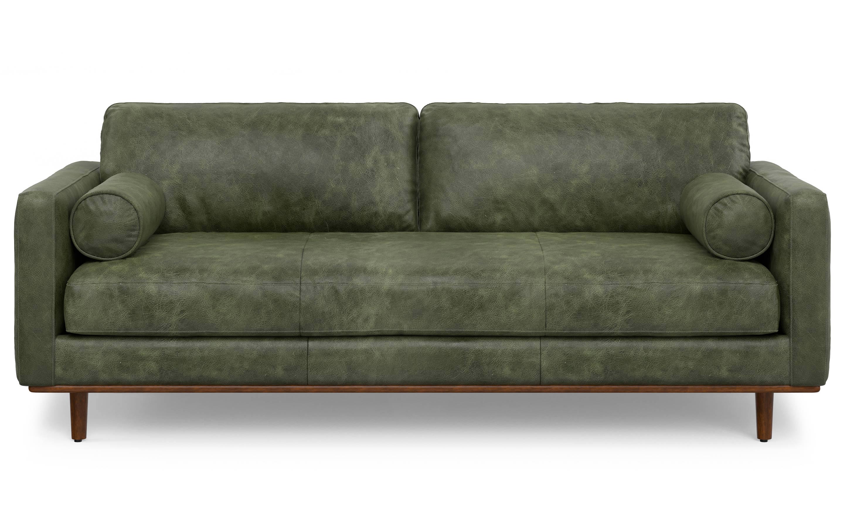 Morrison 89 inch Sofa in Genuine Leather