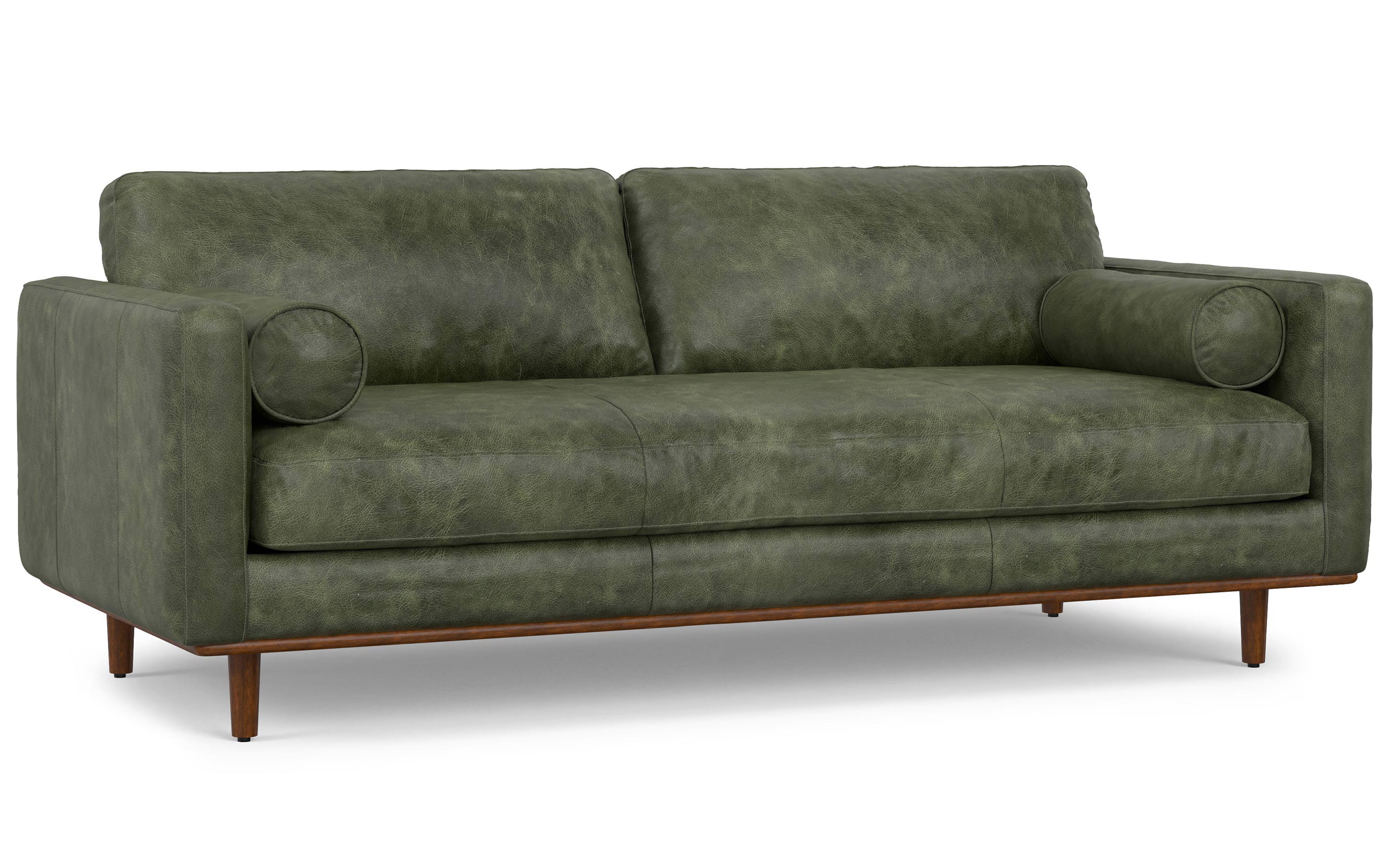 Morrison 89 inch Sofa in Genuine Leather
