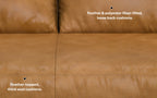 Morrison 89 inch Sofa in Genuine Leather
