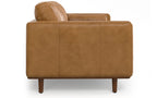 Morrison 89 inch Sofa in Genuine Leather