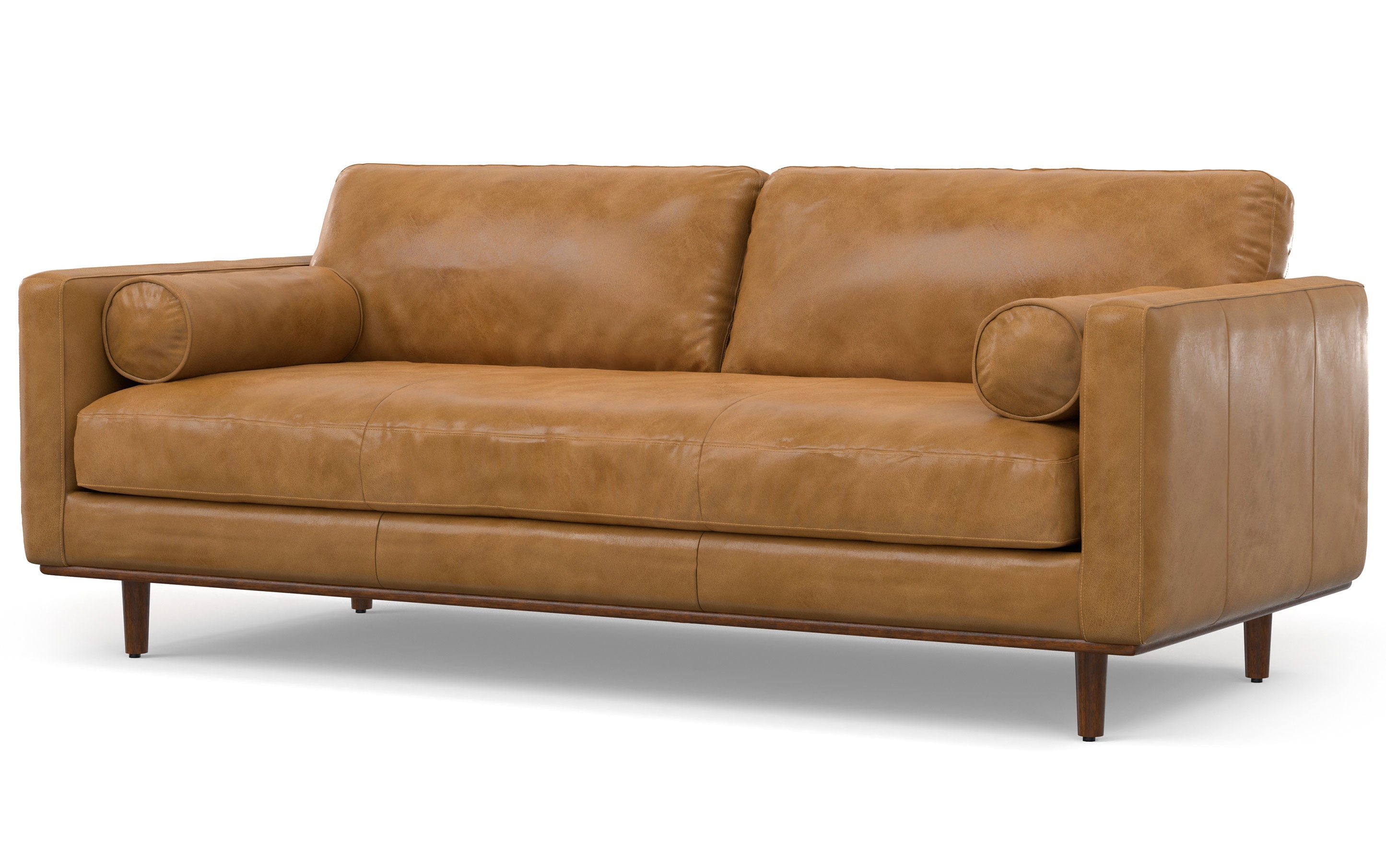 Morrison 89 inch Sofa in Genuine Leather