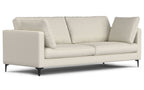 Ava 90 inch Mid Century Sofa with Ottoman Set