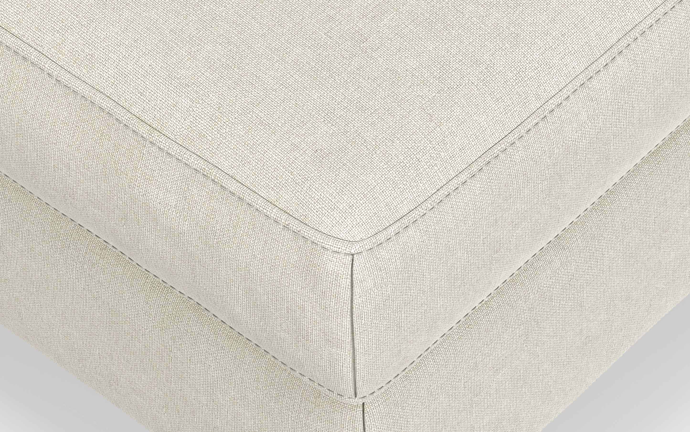 Ava 90 inch Mid Century Sofa with Ottoman Set