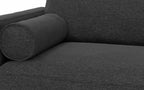 Morrison 72-inch Sofa and Ottoman Set in Woven-Blend Fabric