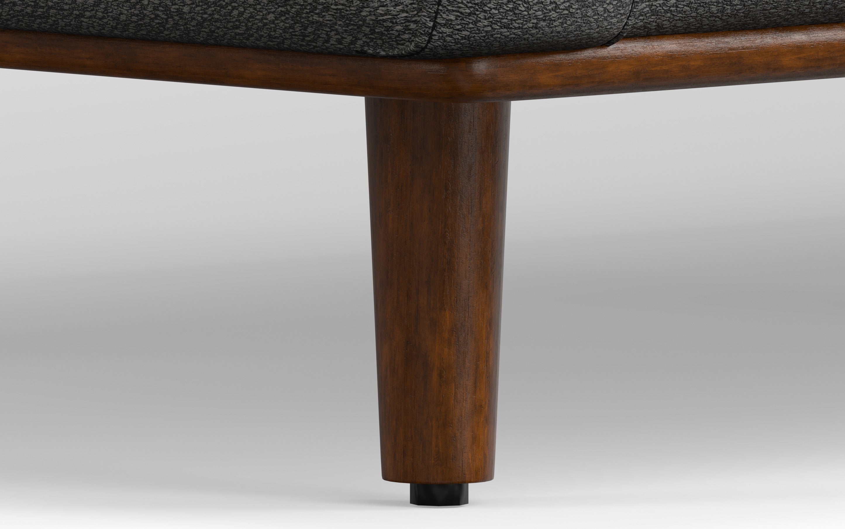 Morrison 72-inch Sofa and Ottoman Set in Woven-Blend Fabric