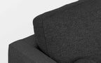 Morrison 72-inch Sofa and Ottoman Set in Woven-Blend Fabric