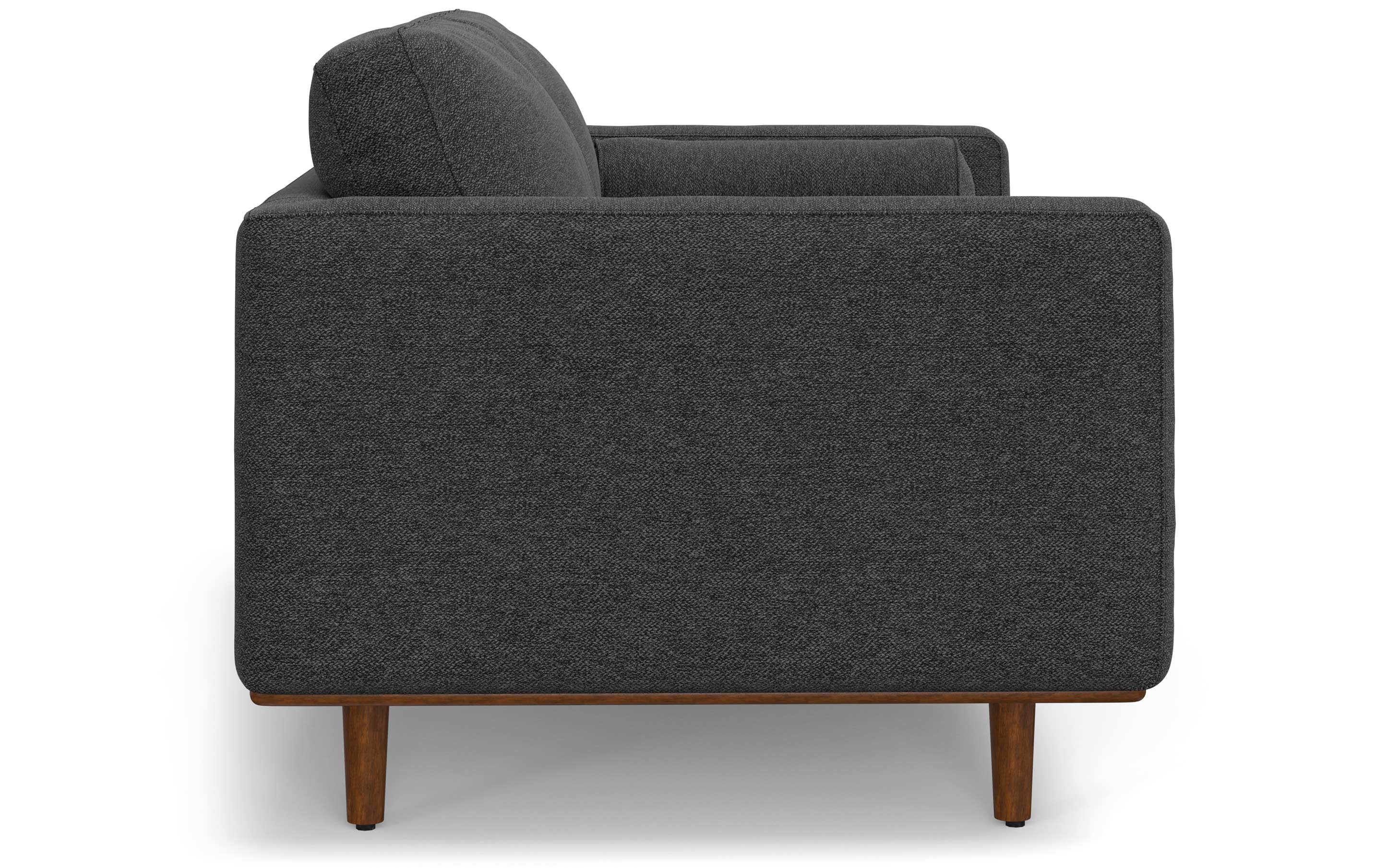 Morrison 72-inch Sofa and Ottoman Set in Woven-Blend Fabric
