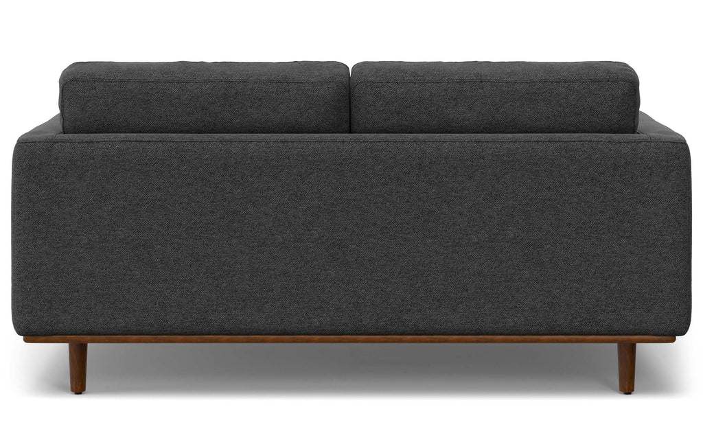 Morrison 72-inch Sofa and Ottoman Set in Woven-Blend Fabric