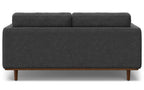 Morrison 72-inch Sofa and Ottoman Set in Woven-Blend Fabric