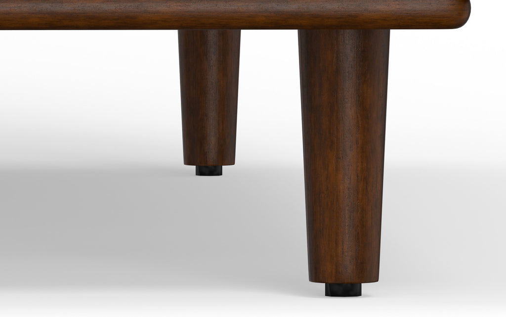 Morrison 72-inch Sofa and Ottoman Set in Woven-Blend Fabric