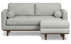 Morrison 72-inch Sofa and Ottoman Set in Woven-Blend Fabric