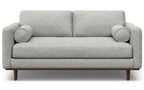 Morrison 72-inch Sofa and Ottoman Set in Woven-Blend Fabric