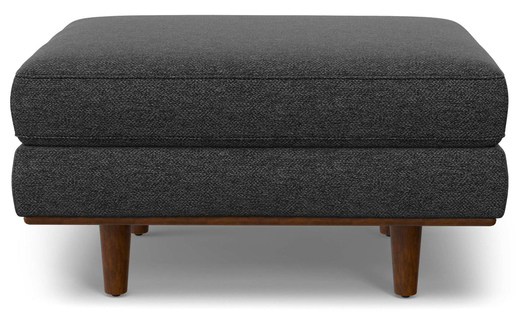 Morrison 89-inch Sofa and Ottoman Set in Woven-Blend Fabric