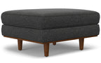 Morrison 89-inch Sofa and Ottoman Set in Woven-Blend Fabric
