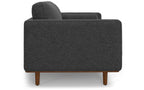 Morrison 89-inch Sofa and Ottoman Set in Woven-Blend Fabric