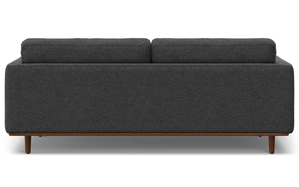 Morrison 89-inch Sofa and Ottoman Set in Woven-Blend Fabric