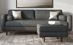 Morrison 89 inch Sofa in Woven-Blend Fabric