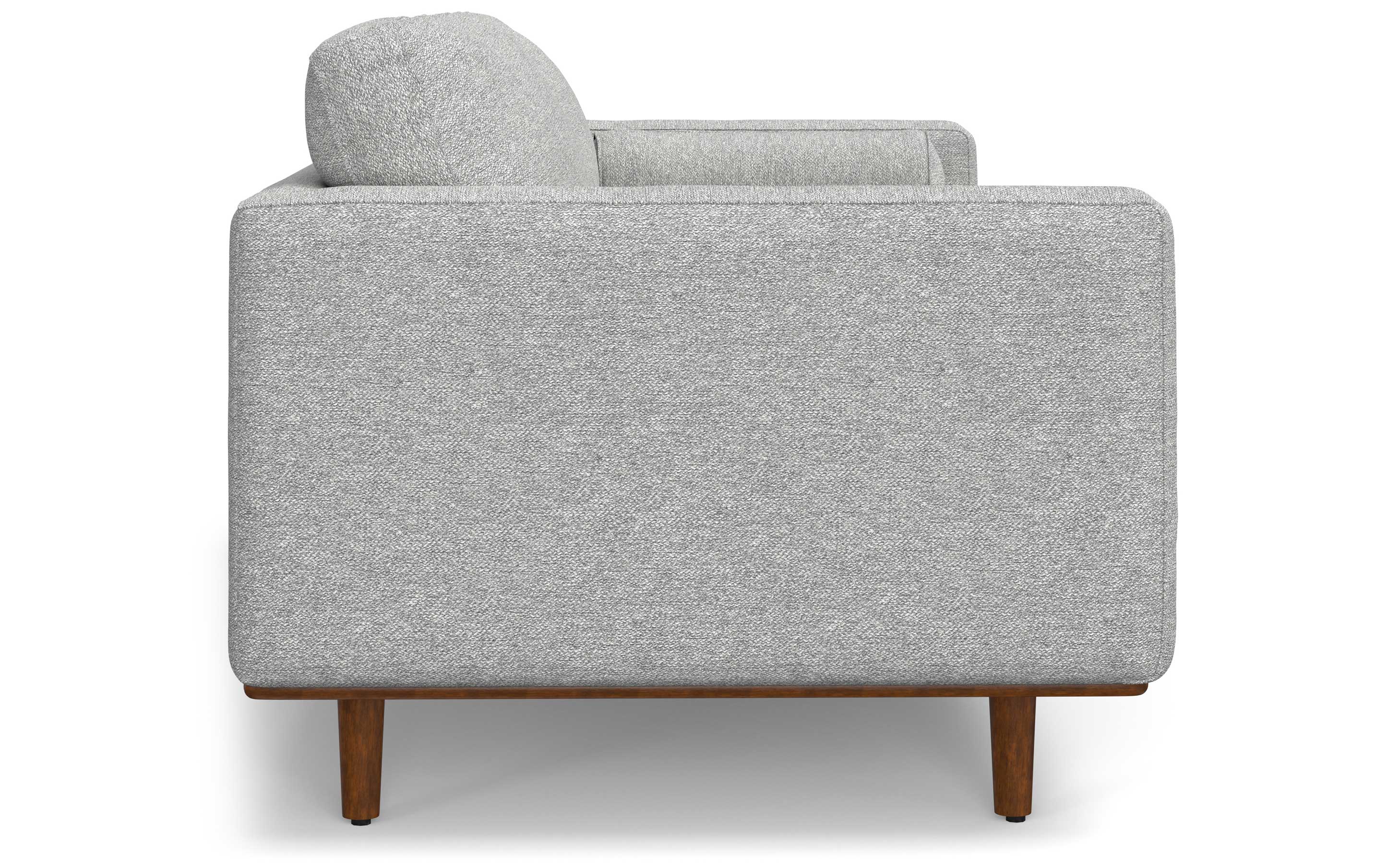 Morrison 89-inch Sofa and Ottoman Set in Woven-Blend Fabric