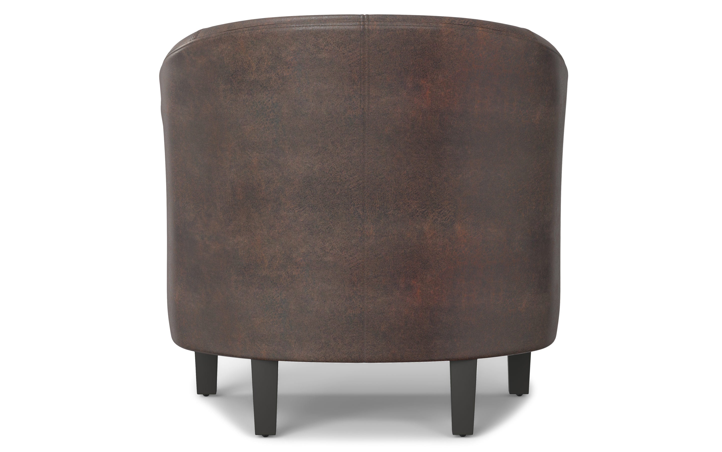 Austin Accent Chair in Distressed Brown