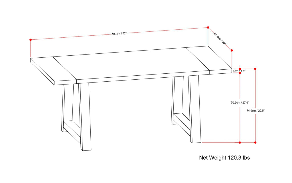Bartow / Whitley 5 Pc Dining Set