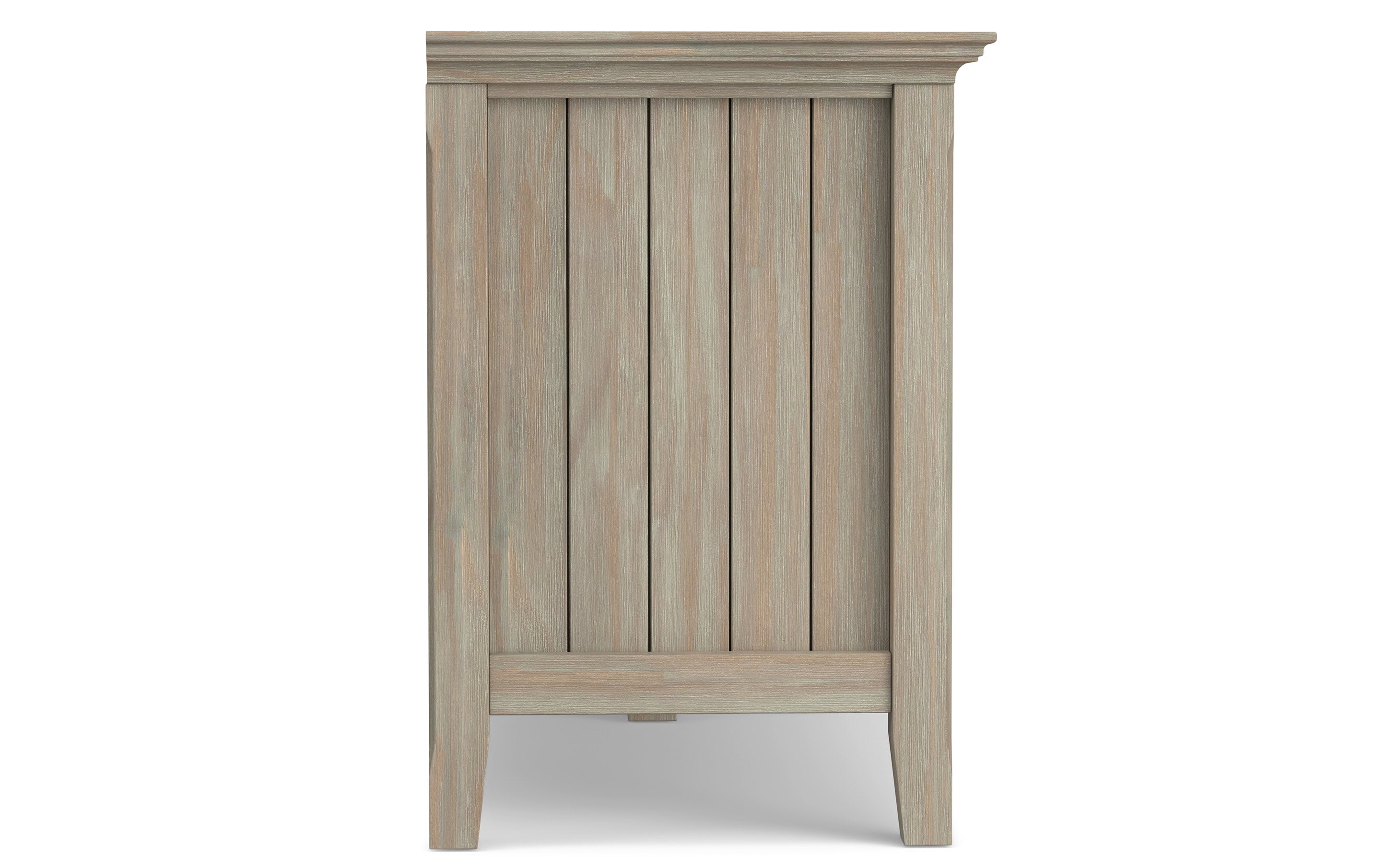 Acadian 60 inch TV Media Stand in Distressed Grey