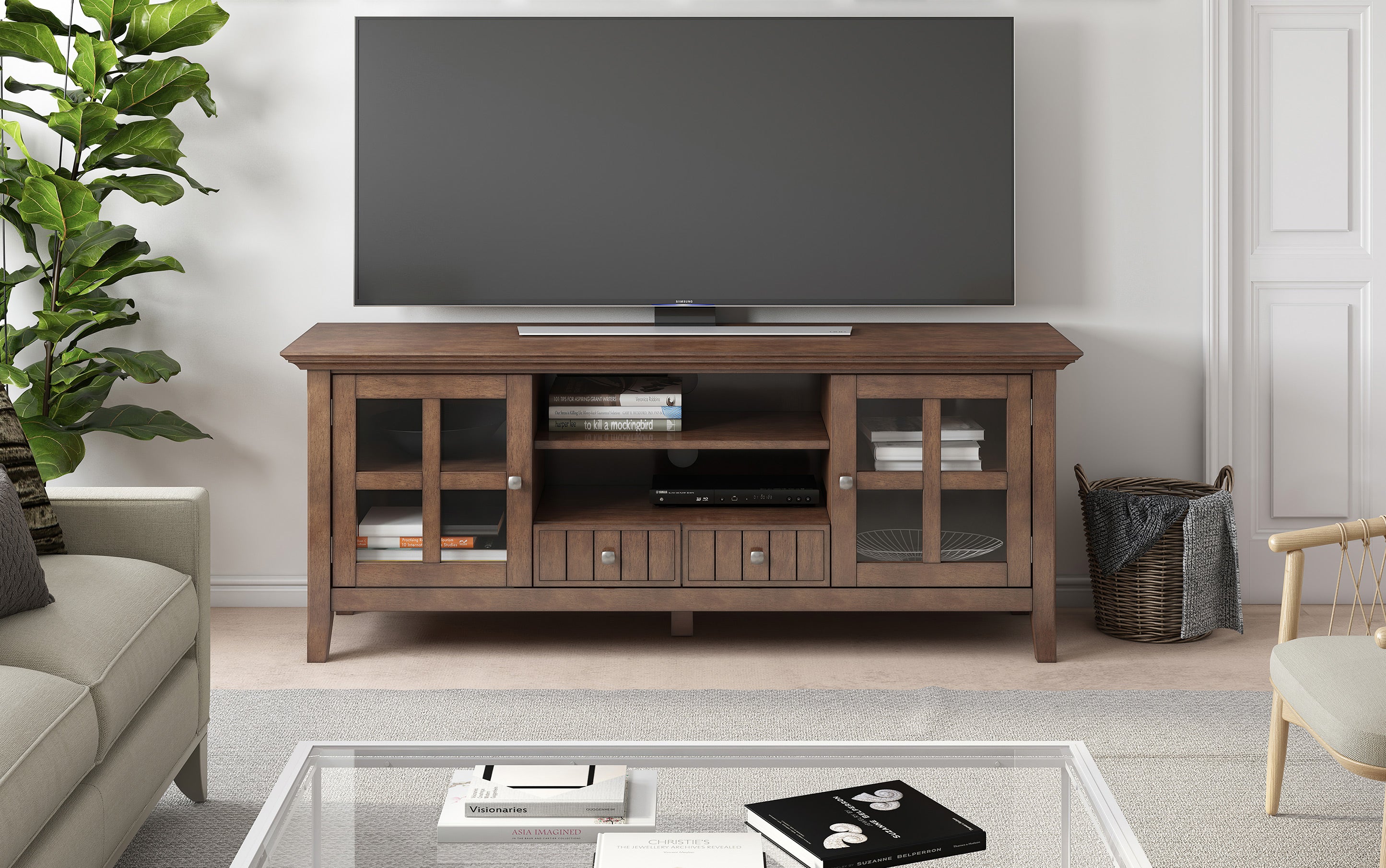 Acadian 60 inch TV Media Stand
