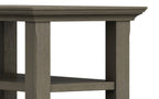 Acadian Narrow Side Table in Farmhouse Grey