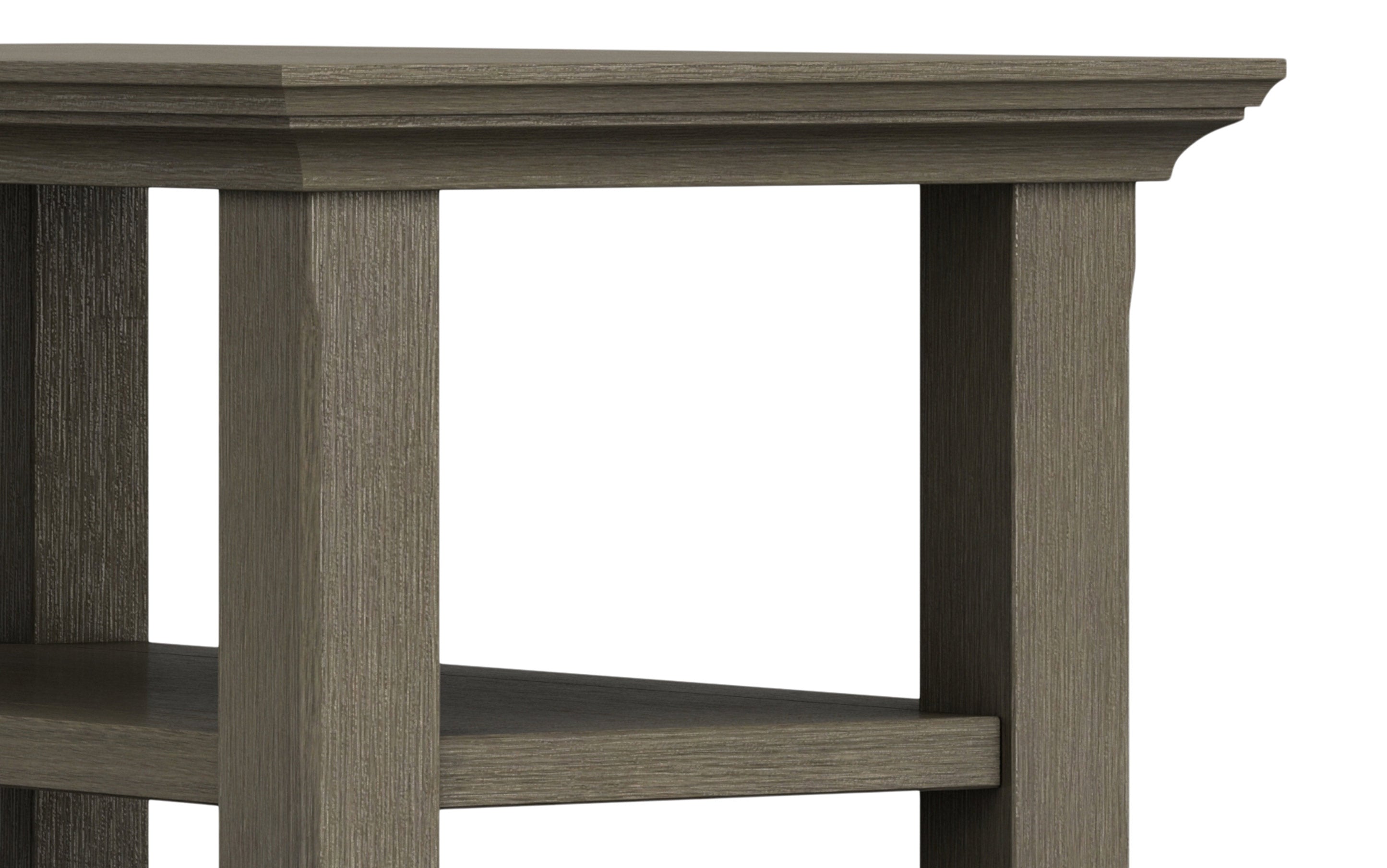 Acadian Narrow Side Table in Farmhouse Grey