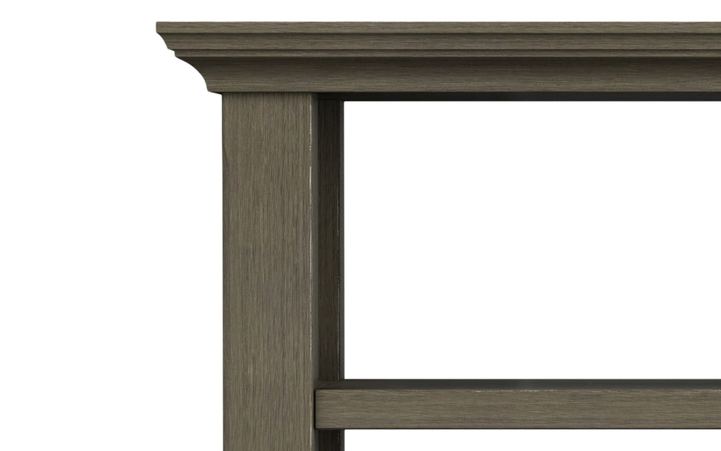 Acadian Narrow Side Table in Farmhouse Grey