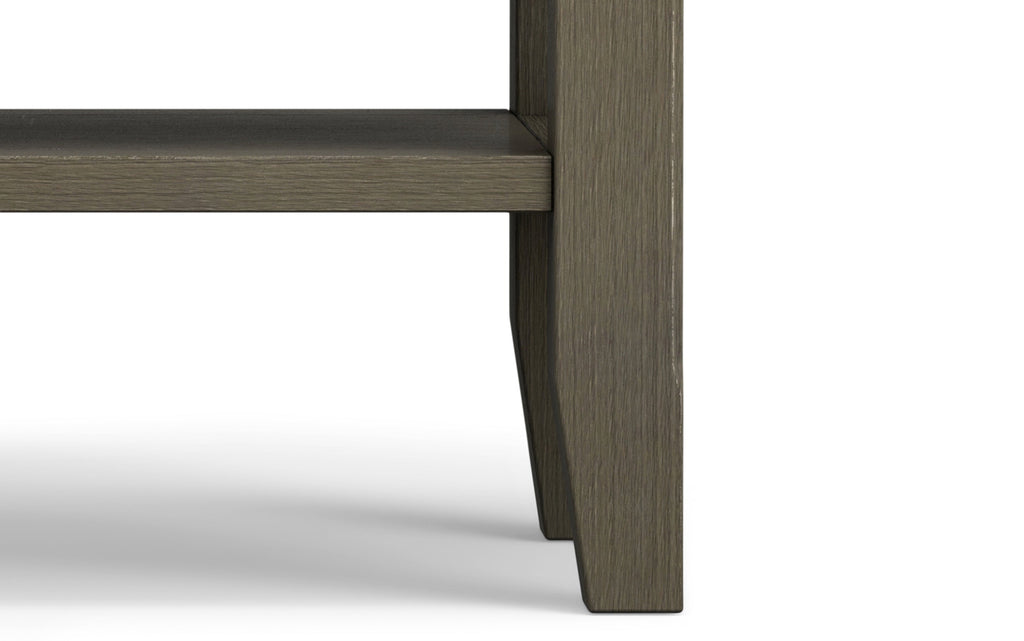 Acadian Narrow Side Table in Farmhouse Grey