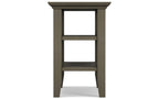 Acadian Narrow Side Table in Farmhouse Grey