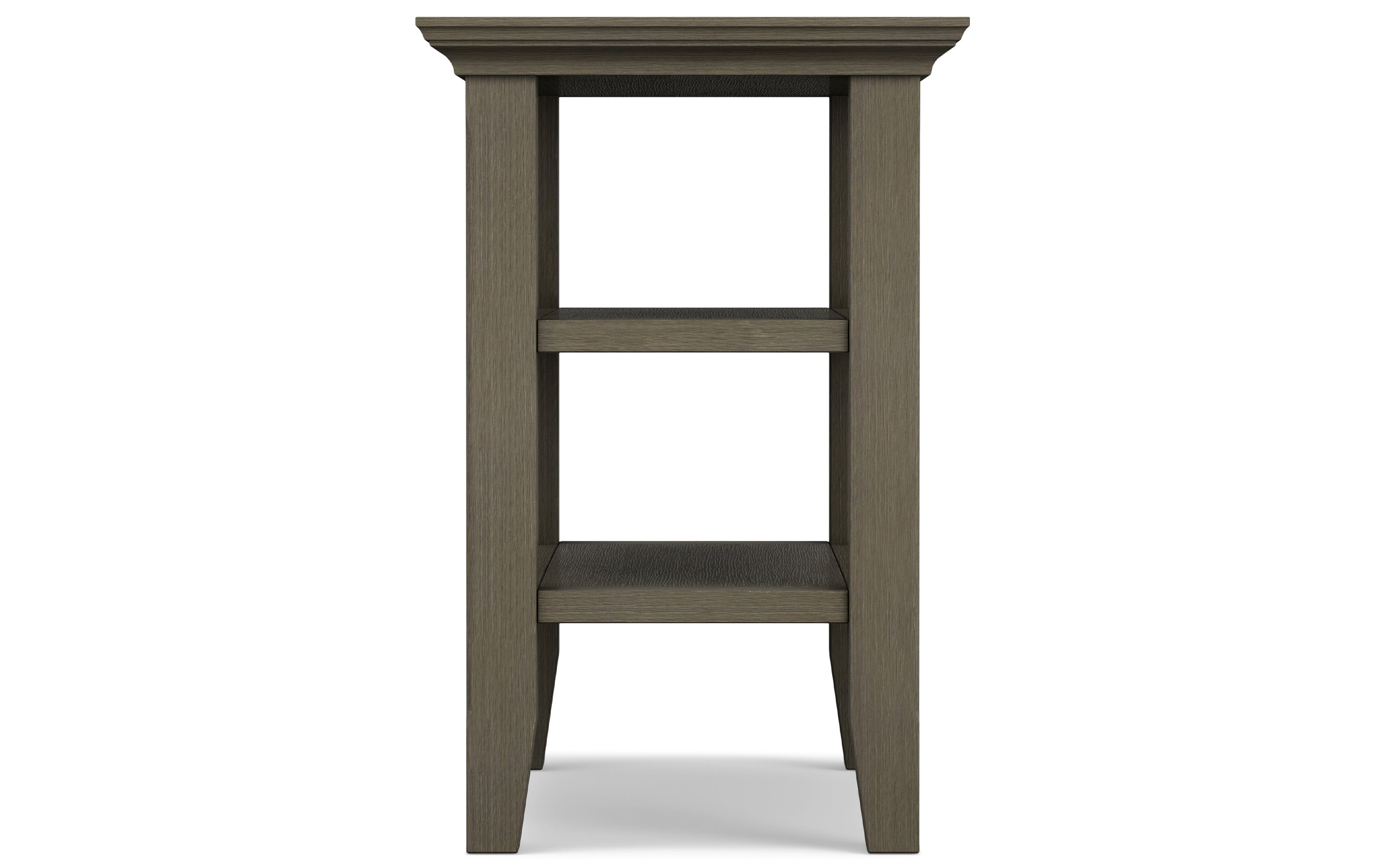 Acadian Narrow Side Table in Farmhouse Grey