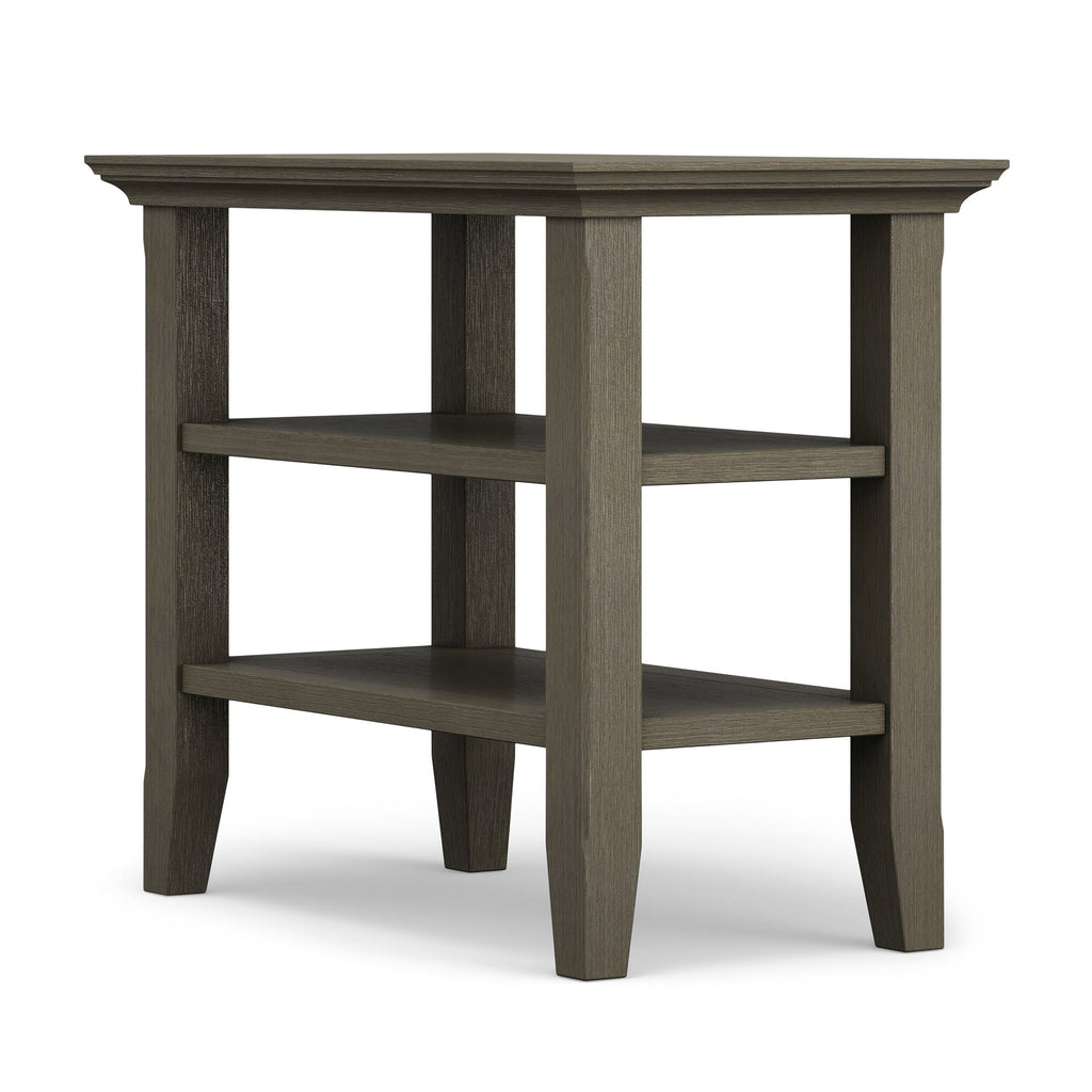 Acadian Narrow Side Table in Farmhouse Grey