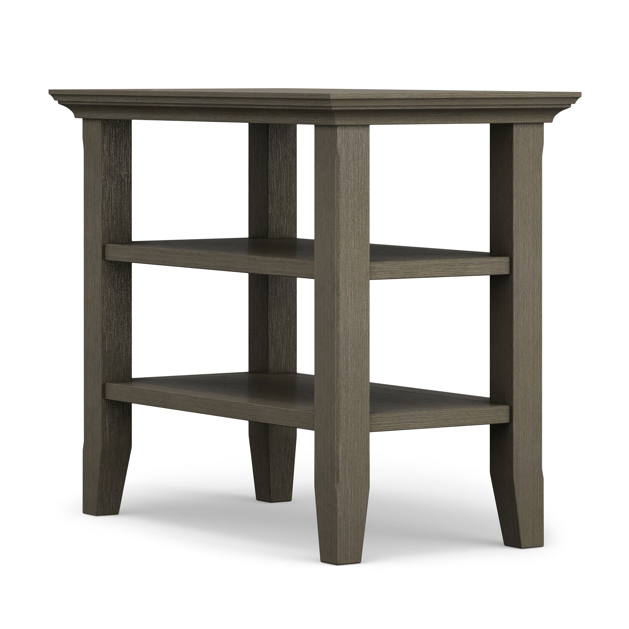 Acadian Narrow Side Table in Farmhouse Grey